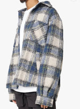 Load image into Gallery viewer, Blue flannel