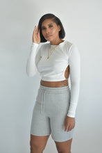 Load image into Gallery viewer, Back Out | long sleeve crop