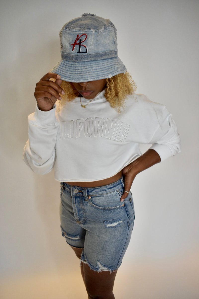 Logo Bucket Hat | Distressed – R Lawrence