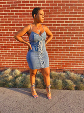 Load image into Gallery viewer, Laced | Denim Dress
