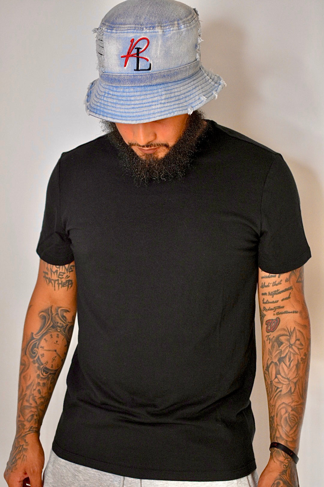 Logo Bucket Hat | Distressed – R Lawrence